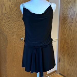 White House Black Market size small black tunic.